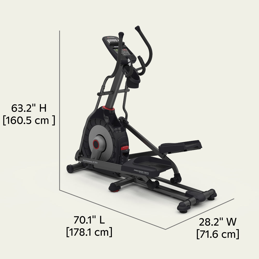 430 Elliptical Dimensions