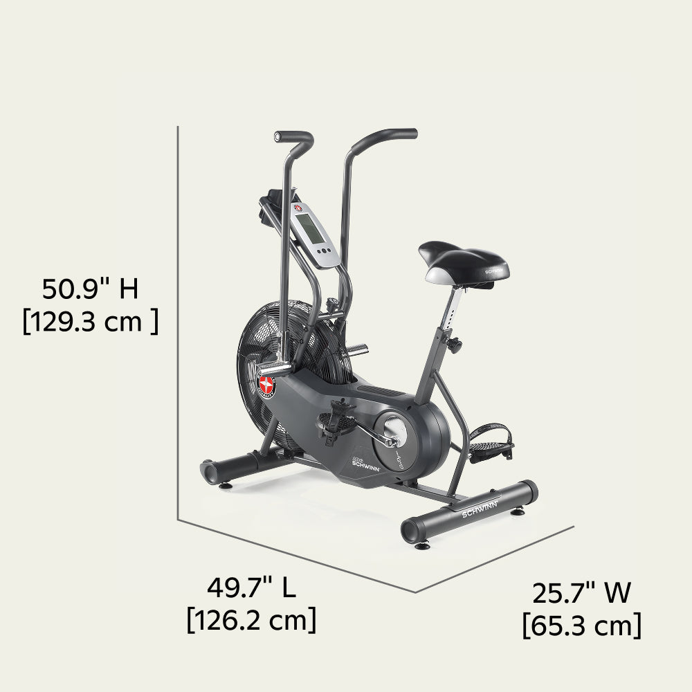 AirDyne AD6 Dimensions
