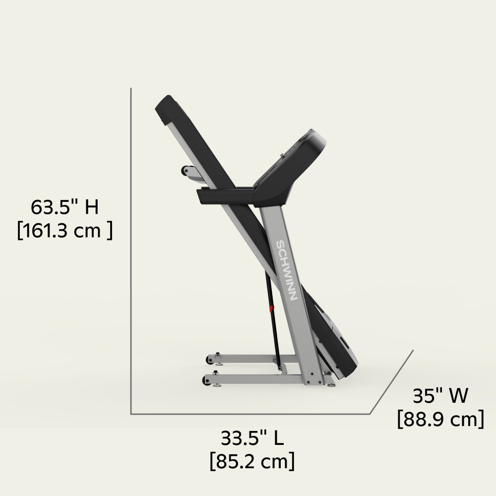 SFT4.1 Treadmill Dimensions