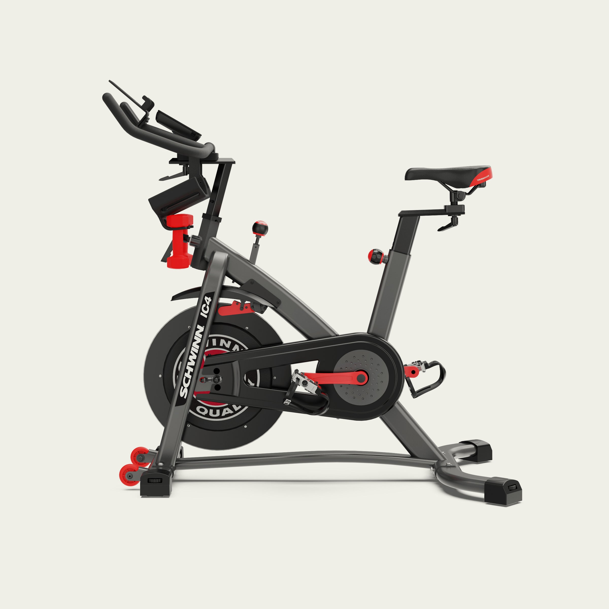 schwinn bicycle trainer AC Performance Bike The Schwinn AC Performance Bike is designed to enhance rider comfort with micro adjustable seat and handlebars Schwinn AC Sport Indoor Cycle