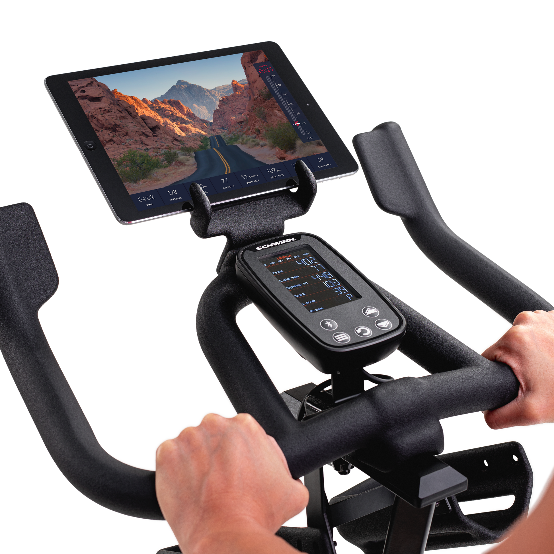 IC4 Bike console with tablet (tablet not included)