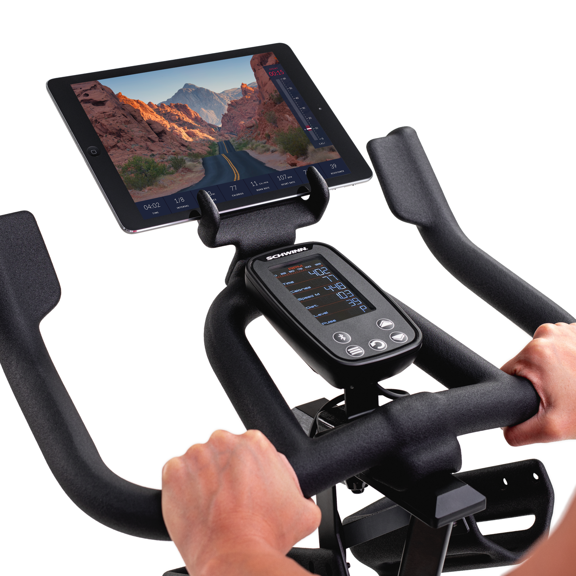 IC4 Bike console with tablet (tablet not included)