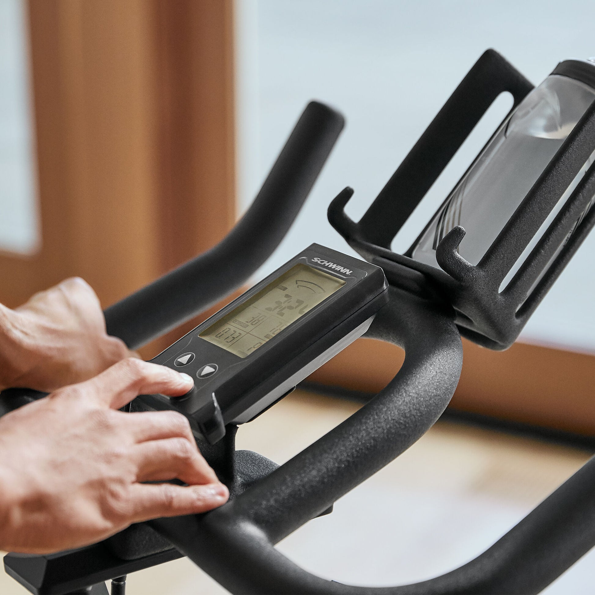 schwinn bicycle computer Schwinn Fitness IC3 Indoor Stationary Exercise Cycling Training Bike for Home