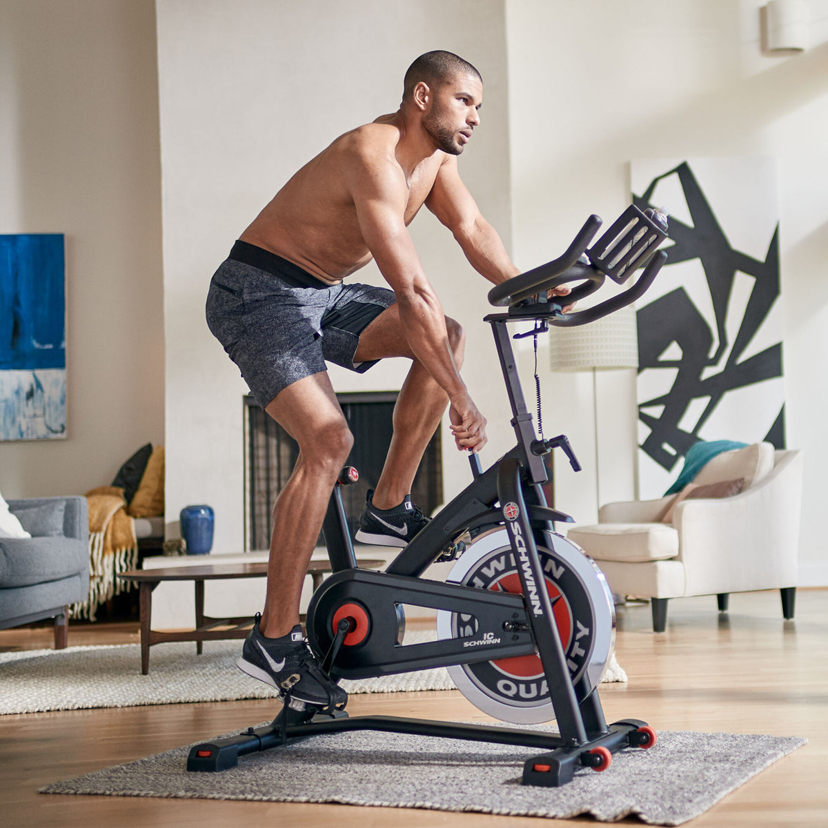 Schwinn Fitness IC3 Indoor Stationary Exercise Cycling Training Bike for Home