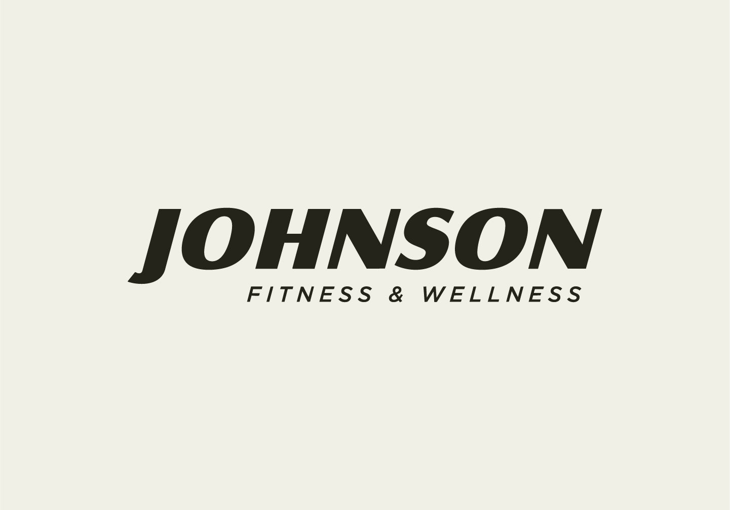 Johnson Fitness & Wellness logo on a light gray background