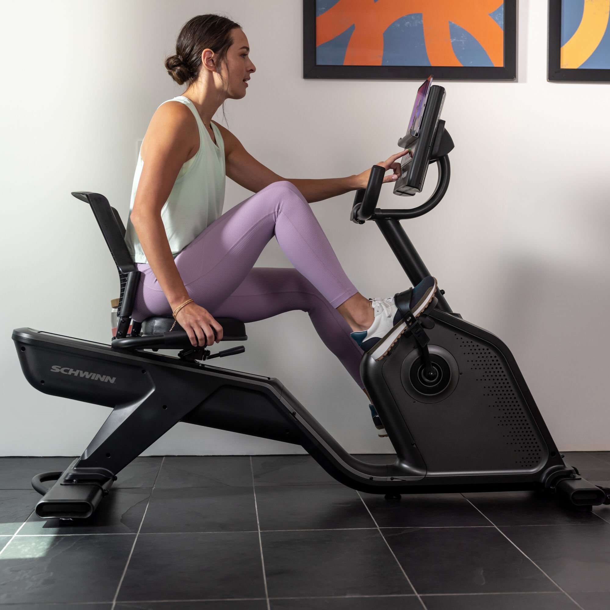 290 Recumbent Bike A comfortable ride that connects with your