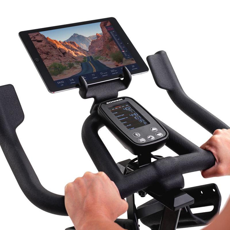 IC4 Bike console with tablet &#40;tablet not included&#41; - expanded view