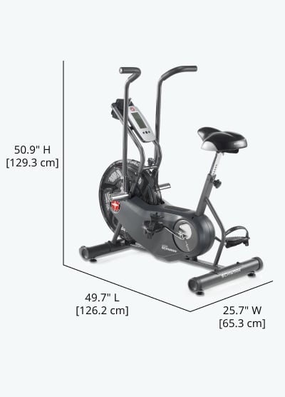 AD6 Dimensions - Length 49.7 inches, Width 25.7 inches, Height 50.9 inches