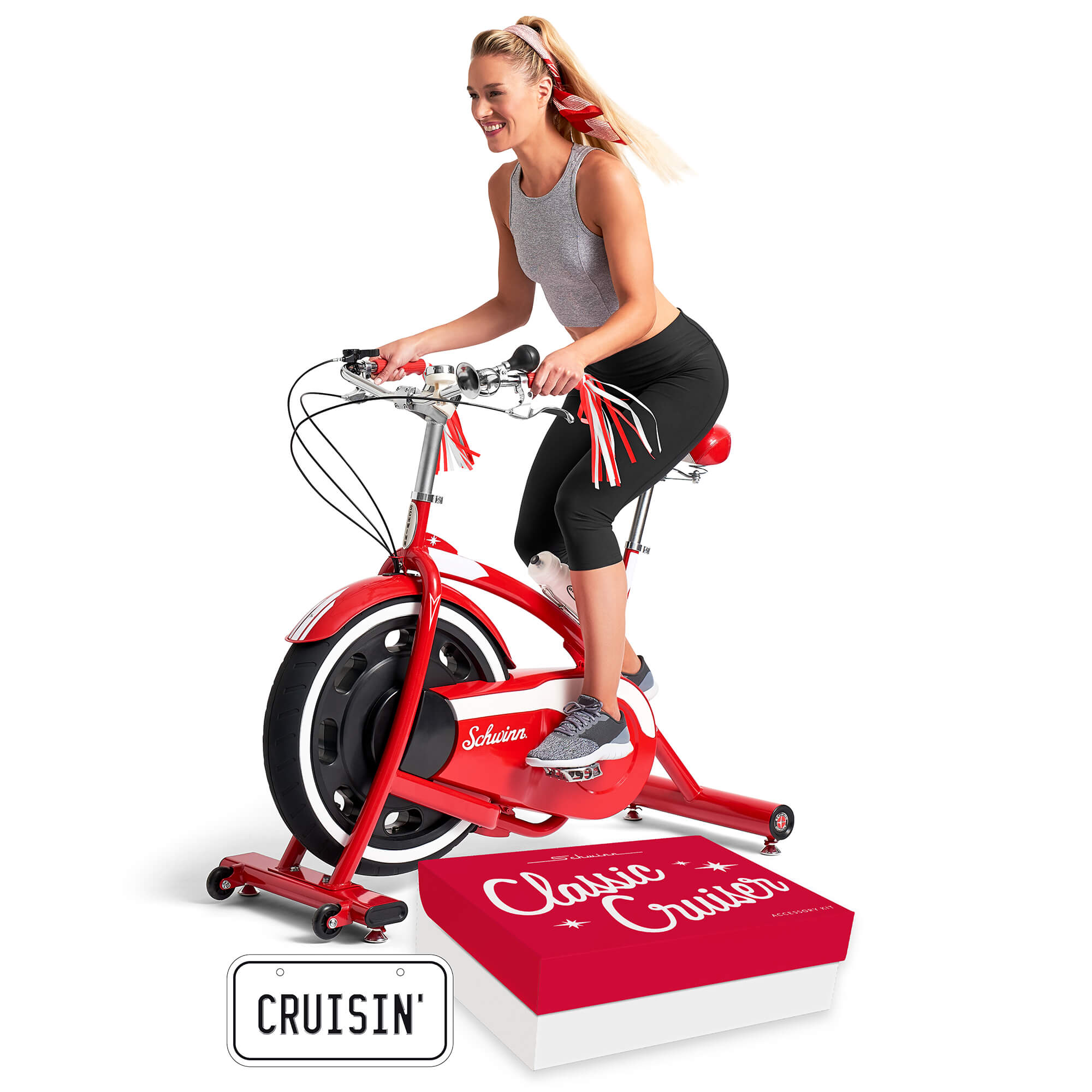 schwinn classic cruiser stationary bike